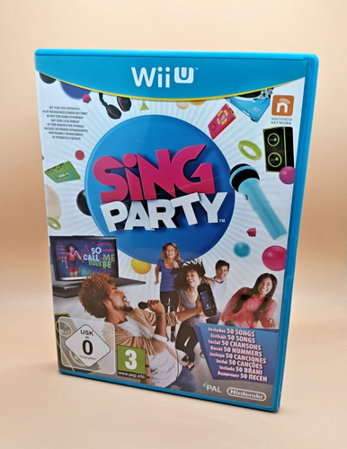 Sing party nintendo wii - sing,