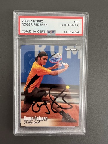 Carta roger federer 2003 - roger,