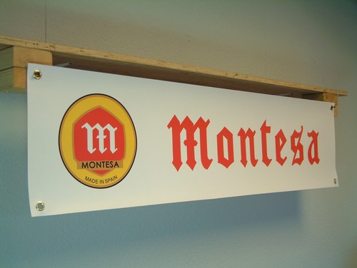 Montesa banner classic - montesa, trial
