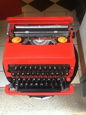 MACCHINA DA SCRIVERE1969 OLIVETTI VALENTINE SOTTSASS KING VINTAGE TYPEWRITER 