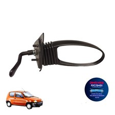 specchio specchietto retrovisore esterno destro dx nero per fiat seicento 600