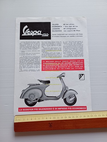 Piaggio vespa 150 1959 - vespa,