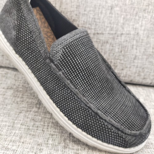 Scarpe uomo mocassino tela - uomo,