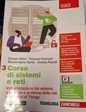 Corso di sistemi e reti 3. Per Informatica. 5° anno - Zanichelli - 9788808561954