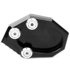 Piastra cavalletto espansione laterale per Kawasaki KLX250 2009-2015 nero