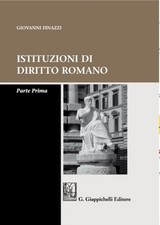 ISTITUZIONI DI DIRITTO ROMANO P.1 G.Finazzi Giappichelli