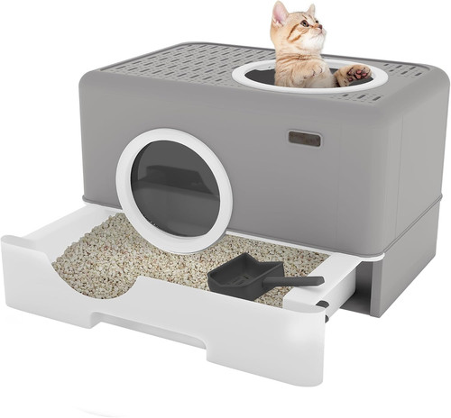 Lettiera per gatti con - lettiera,