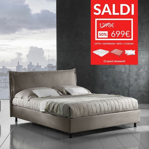 Letto matrimoniale con moderno - letto,