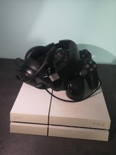 Usato Sony Playstation 4 500gb, Con 2 Joystick Con Base Di Ricarica, Cuffie Gxt