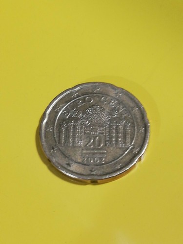 Moneta centesimi 2002 - da,