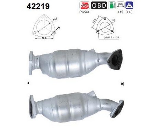 130 catalizzatore per - 130, cv