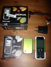 NOKIA 5000d GREEN ORIGINALE SPLENDIDO + SCATOLA BATTERIA NUOVA ORIGINALE