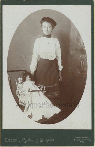 Giovane ragazza con - giovane, in