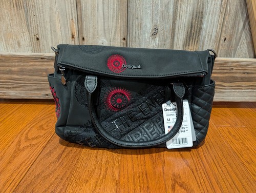 Borsa tracolla desigual nera - borsa,