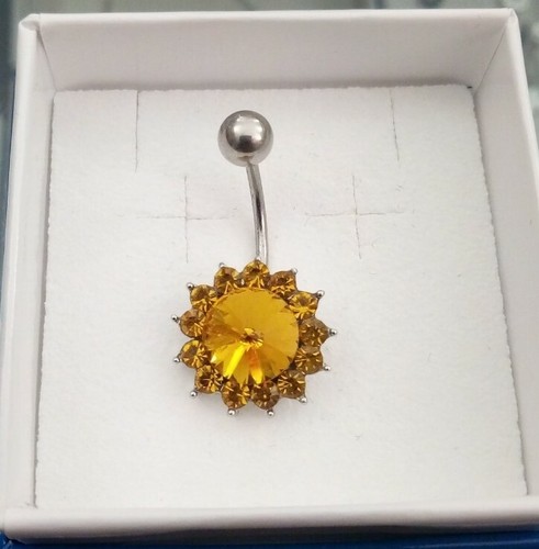 Piercing ombelico con - piercing, strass