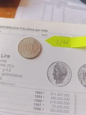 MONETA ITALIA DA 100 LIRE