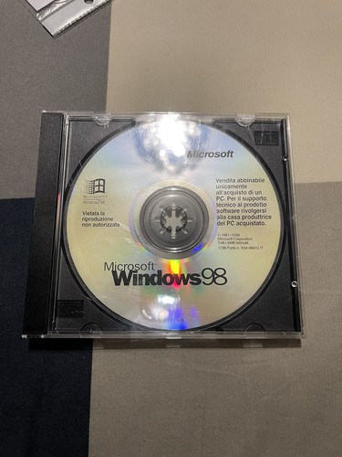 Microsoft windows prima - windows, 98