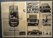 SUPER SPRINT SUPPL. SUPER SPORT N.140 FIAT 850 RENAULT 1100 MAJOR 12/17