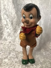 Bambola composizione Disney Pinocchio 10,5" vintage antica è vecchio