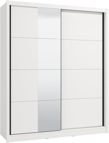 Armadio moderno mdf bianco - mdf,