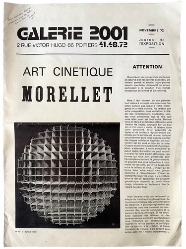 Catalogue françois morellet - françois,