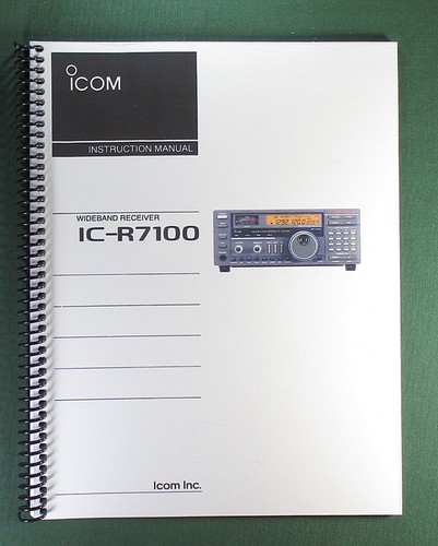 Icom r7100 manuale - icom,