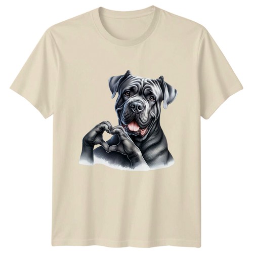 Shirt cane corso cuore mani - corso,