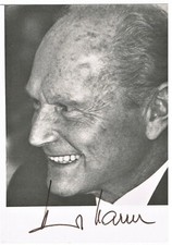 Heinrich Harrer Autograph