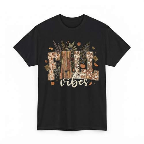 Shirt fall vibes maglietta - fall,