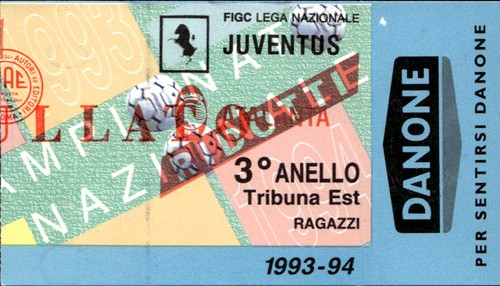 Biglietto stadio juventus - biglietto,