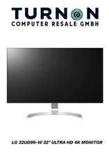 LG 32UD99-W Monitor 32" Ultra