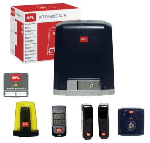 Kit cancello scorrevole bft - kit,