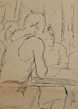 Disegno a inchiostro vintage