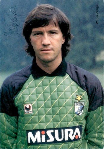 Cartolina inter walter zenga - cartolina,