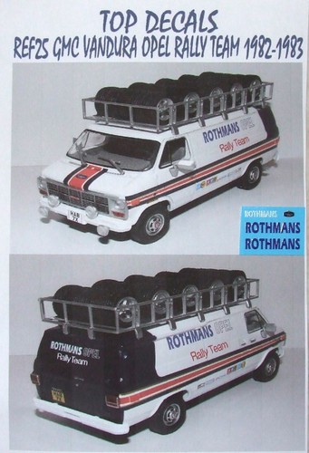 Additif rothmans gmc vandura - additif,