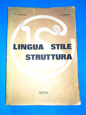 LINGUA STILE STRUTTURA