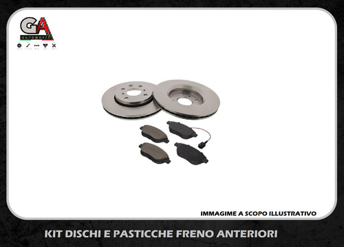 Kit dischi freno pastiglie - dischi, e