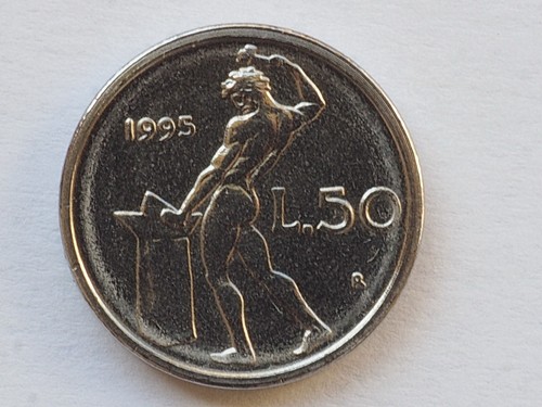 Moneta lire cinquanta - 50,