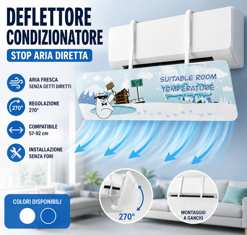Deflettore condizionatore - deflettore,