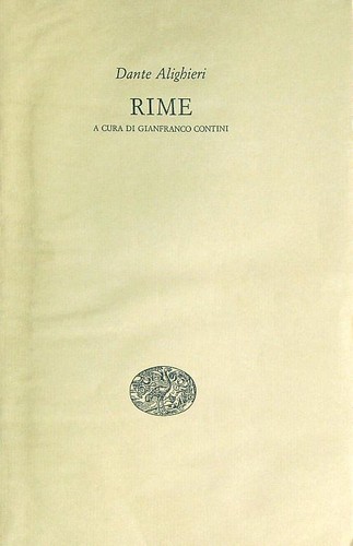 Rime alighieri dante einaudi - rime,