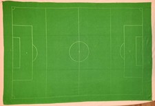 Set campo calcio Subbuteo Baize anni 70 80 M C109 61109 panno da gioco senza logo