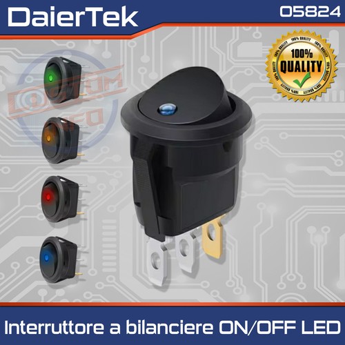 Interruttore toggle 12v off - interruttore,