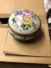 Scatola in porcellana di limoges 