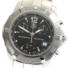 Orologio Uomo TAG HEUER Exclusive CN1110 Cronografo Quadrante Nero Quarzo_878300