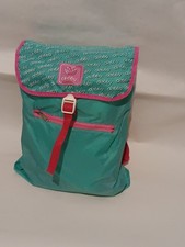 DEBBY  ZAINETTO-MARSUPIO 2 in 1 VERDE ACQUA - VINTAGE anni '80