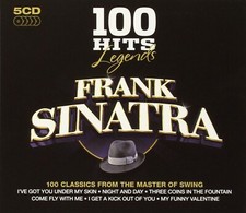 Frank Sinatra 100 Hits Legends 5-CD Box Set NEW SEALED 2009 Come Fly With Me+