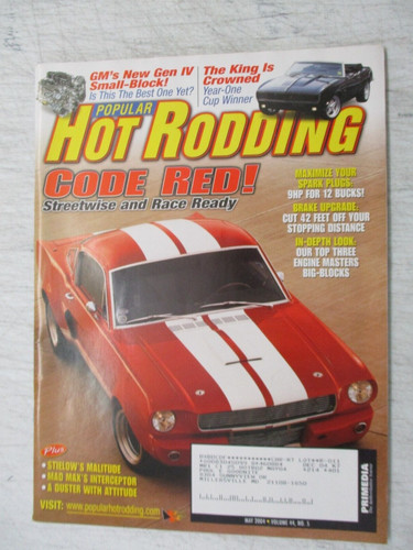 Popular hot rodding magazine - hot,