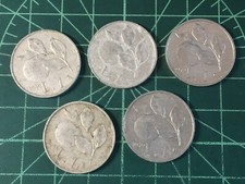 Lotto 5 monete 1 Lira 1949 Arancia - Prima Repubblica Italiana 1946 - 1950