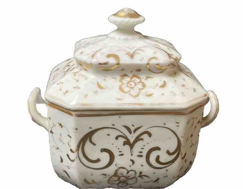 Porcelaine paris sucrier - de,