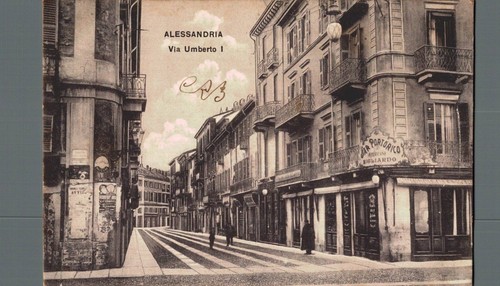 Alessandria via umberto - via, l°